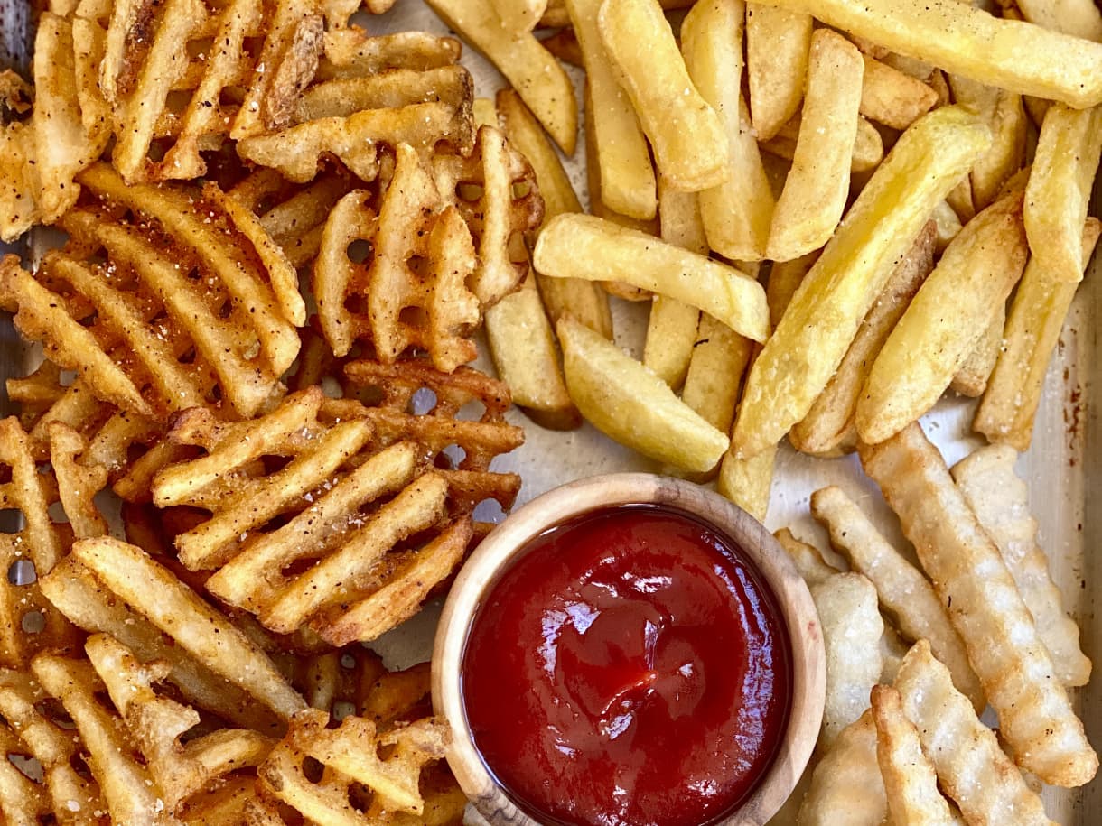 Frozen Fries in Air Fryer