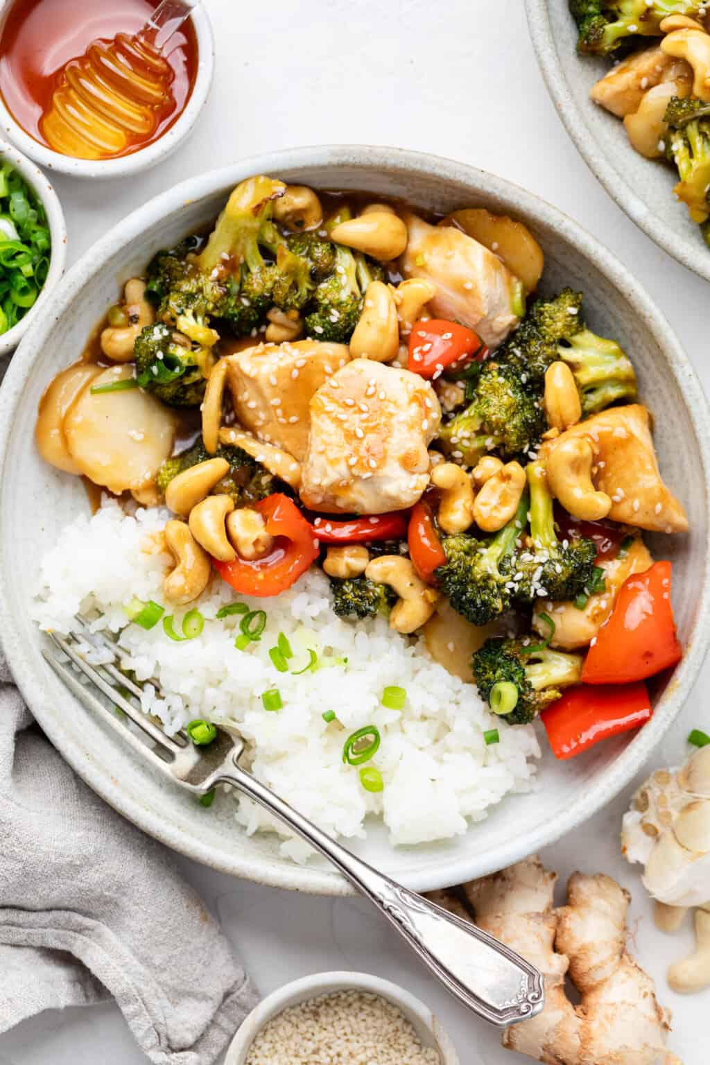 Healthy Cashew Chicken