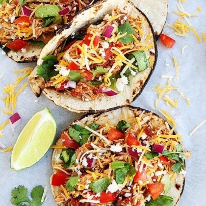 Easy Chicken Tacos
