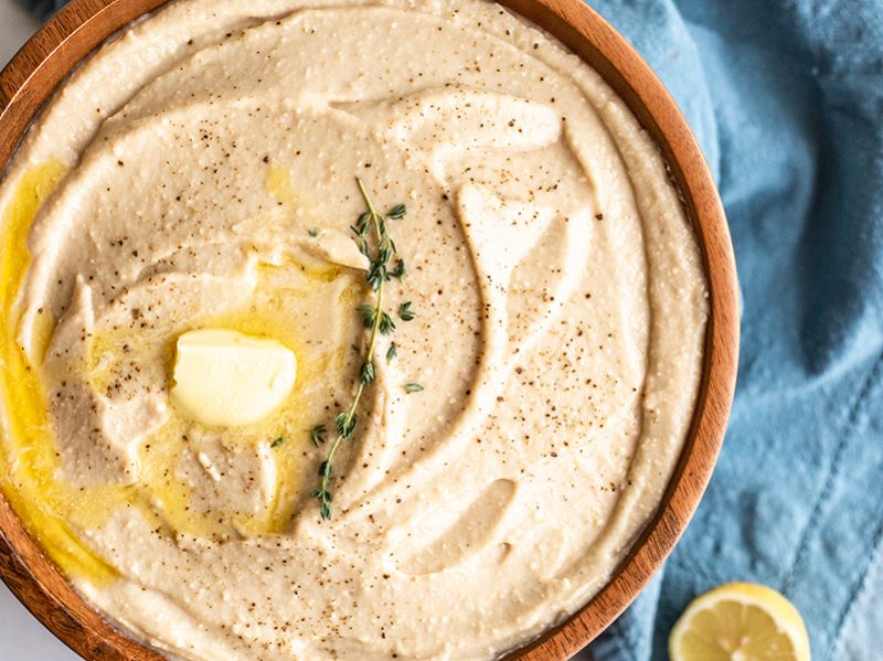 Instant Pot Creamy Cauliflower Mash 