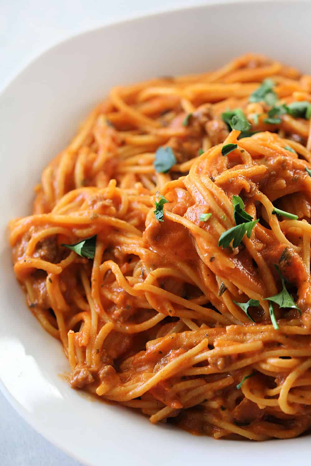 Instant Pot Creamy Spaghetti Recipe