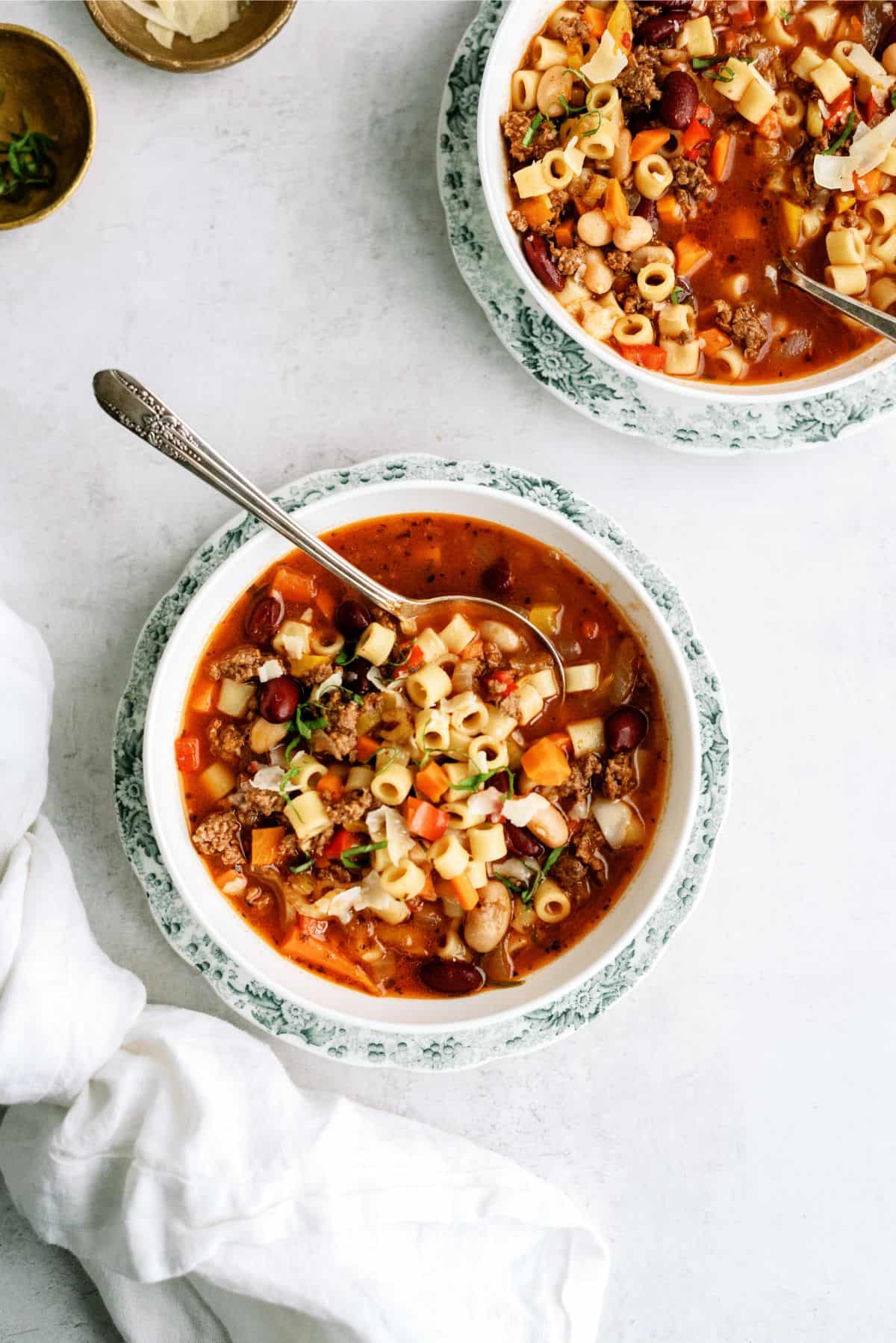 Instant Pot Pasta e Fagioli Recipe