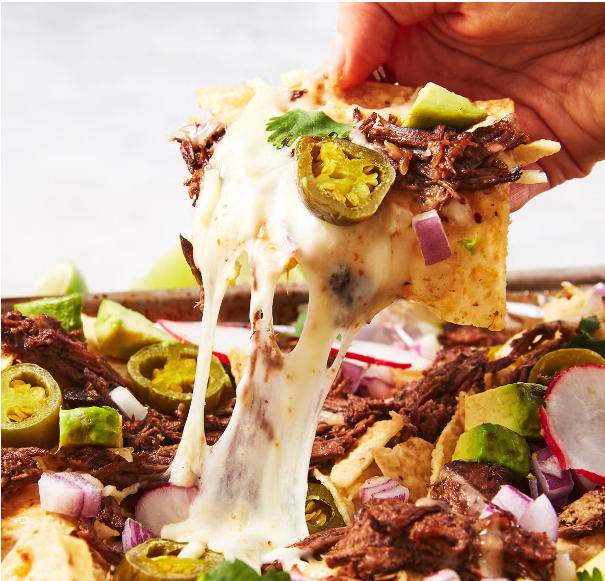 Instant Pot Shredded Beef Nachos