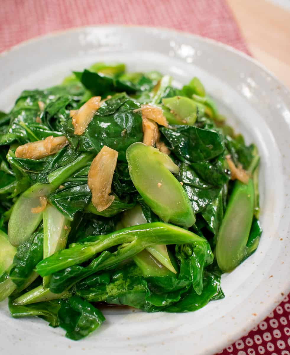 Chinese Broccoli in Garlic Oyster sauce