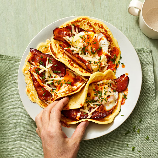 Loaded Pancake Tacos