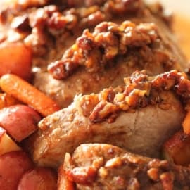 Maple Pecan Pork Tenderloin Recipe