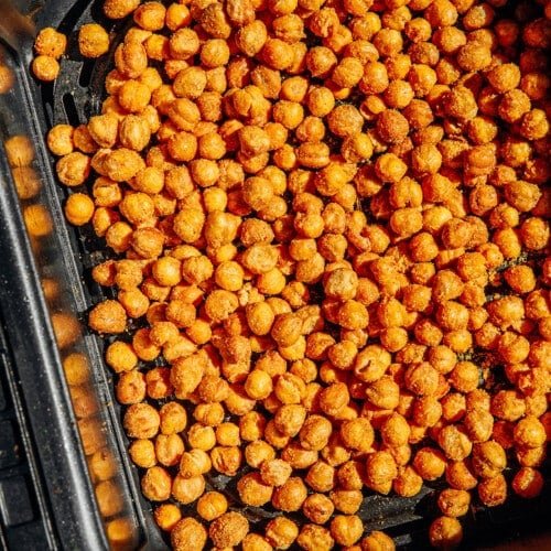 Ridiculously Crispy Air Fryer Chickpeas