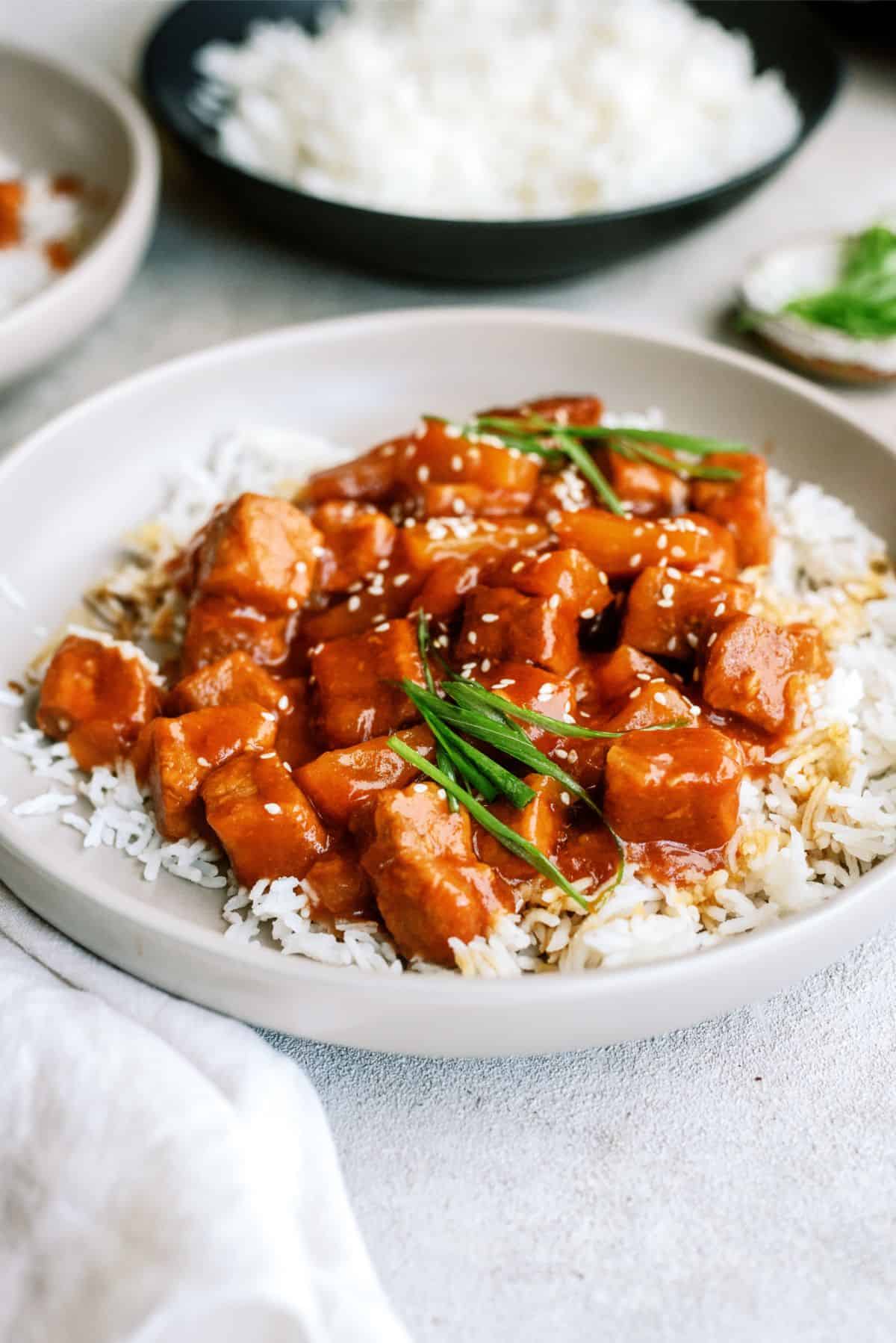 Slow Cooker Sweet and Tangy Pork