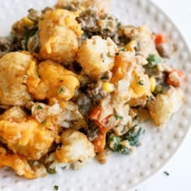 Slow Cooker Tater Tot Cowboy Casserole Recipe