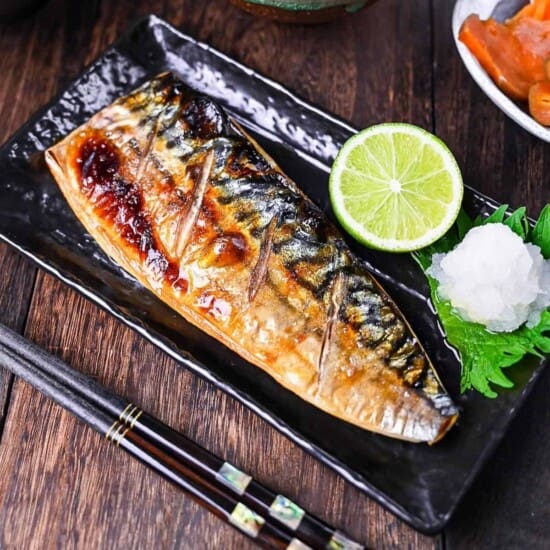 Japanese Style Grilled Mackerel