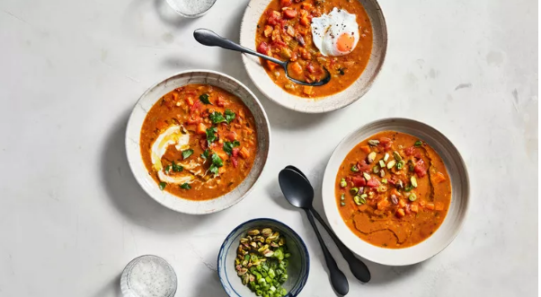 Creamy Red Lentil Stew With Coconut Milk