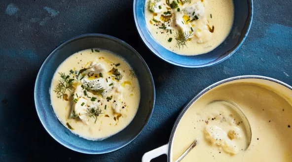Fish-Soup Avgolemono