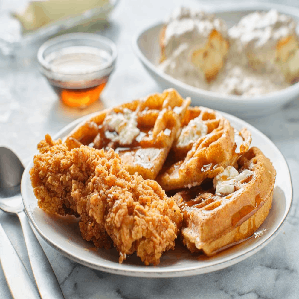 Fried Chicken and Waffles