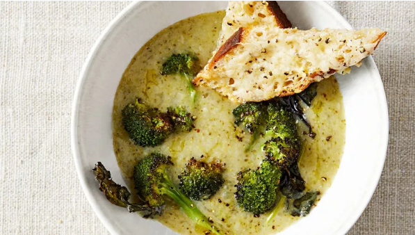 Potato, Broccoli, and Cheddar Soup