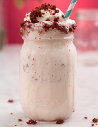 Red Velvet Cheesecake Milkshake