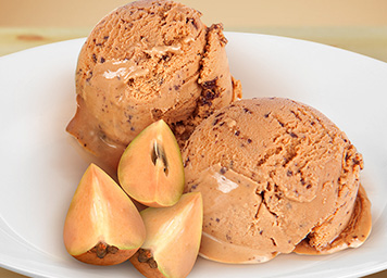 Chikoo Ice Cream Recipe