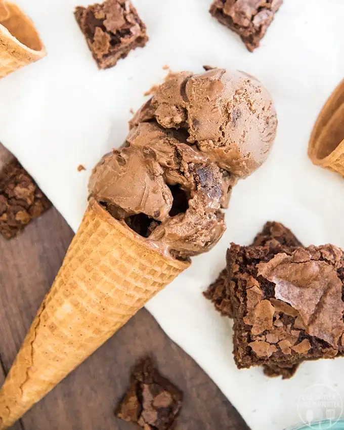 Chocolate Fudge Brownie Ice Cream