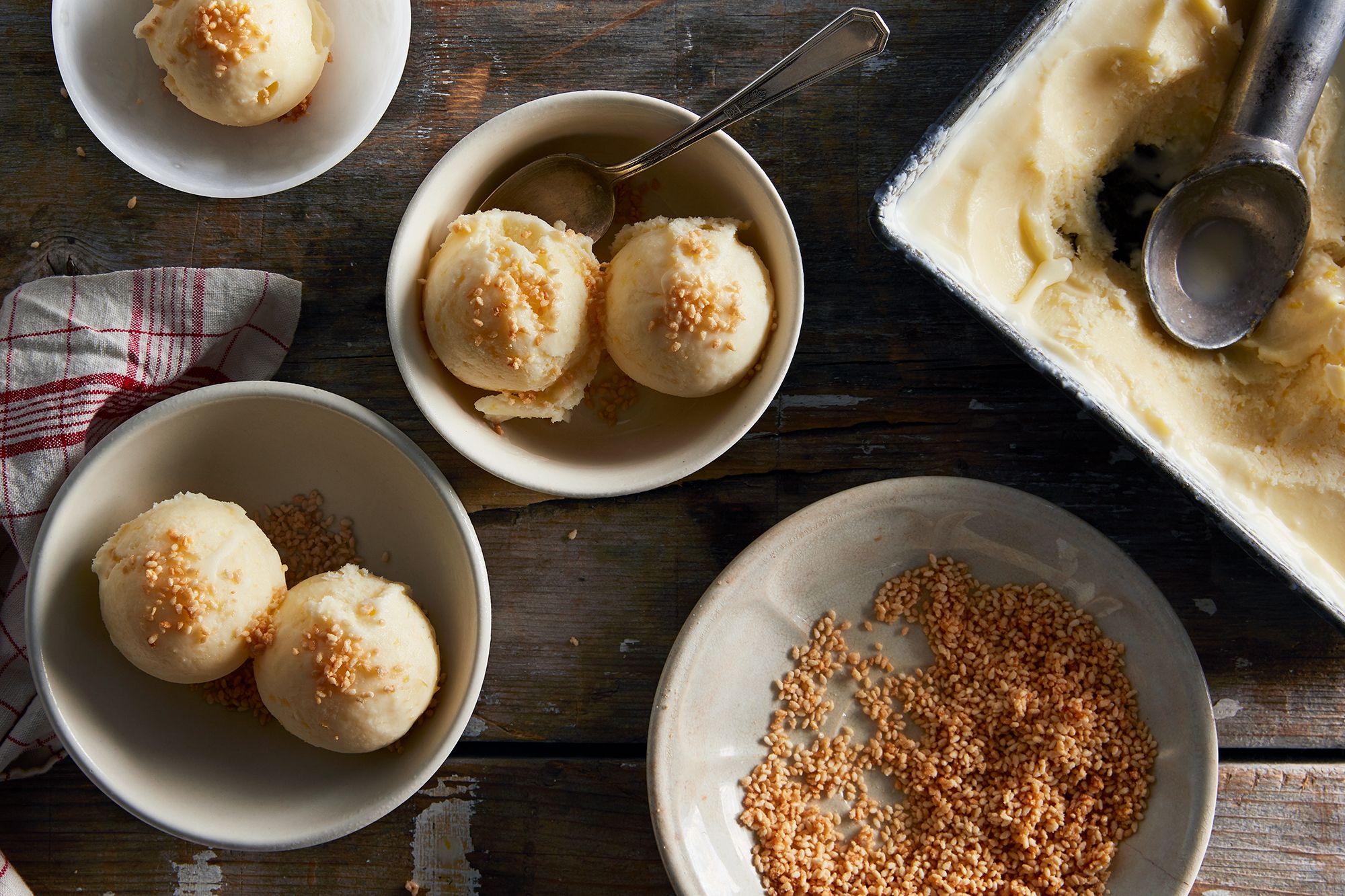 Dori Sanders No-Churn Fresh Lemon Ice Cream