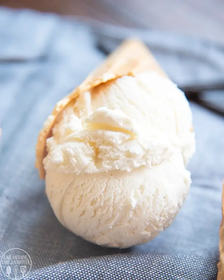 Homemade Vanilla Ice Cream
