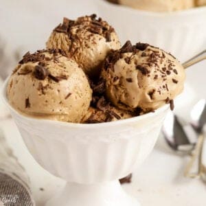 No-Churn Coffee Ice Cream