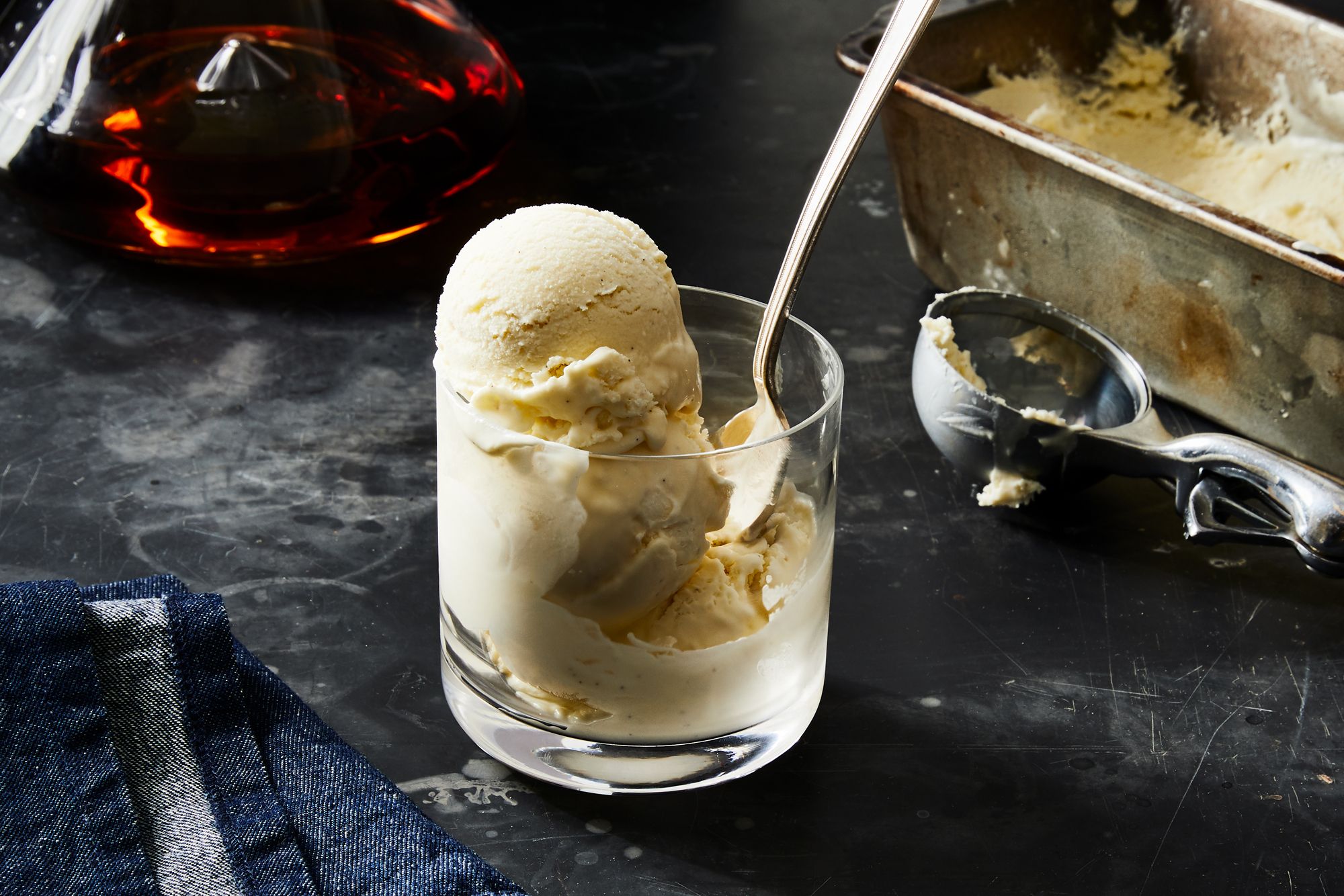 No-Churn Scotch Ice Cream