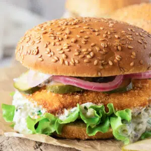 Fish burger