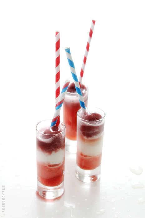 Prosecco Mixed Berry Floats