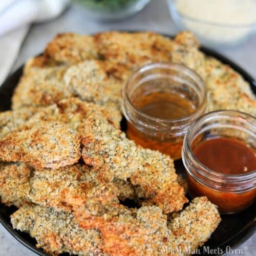 Crispy Herb Baked Chicken Tenders