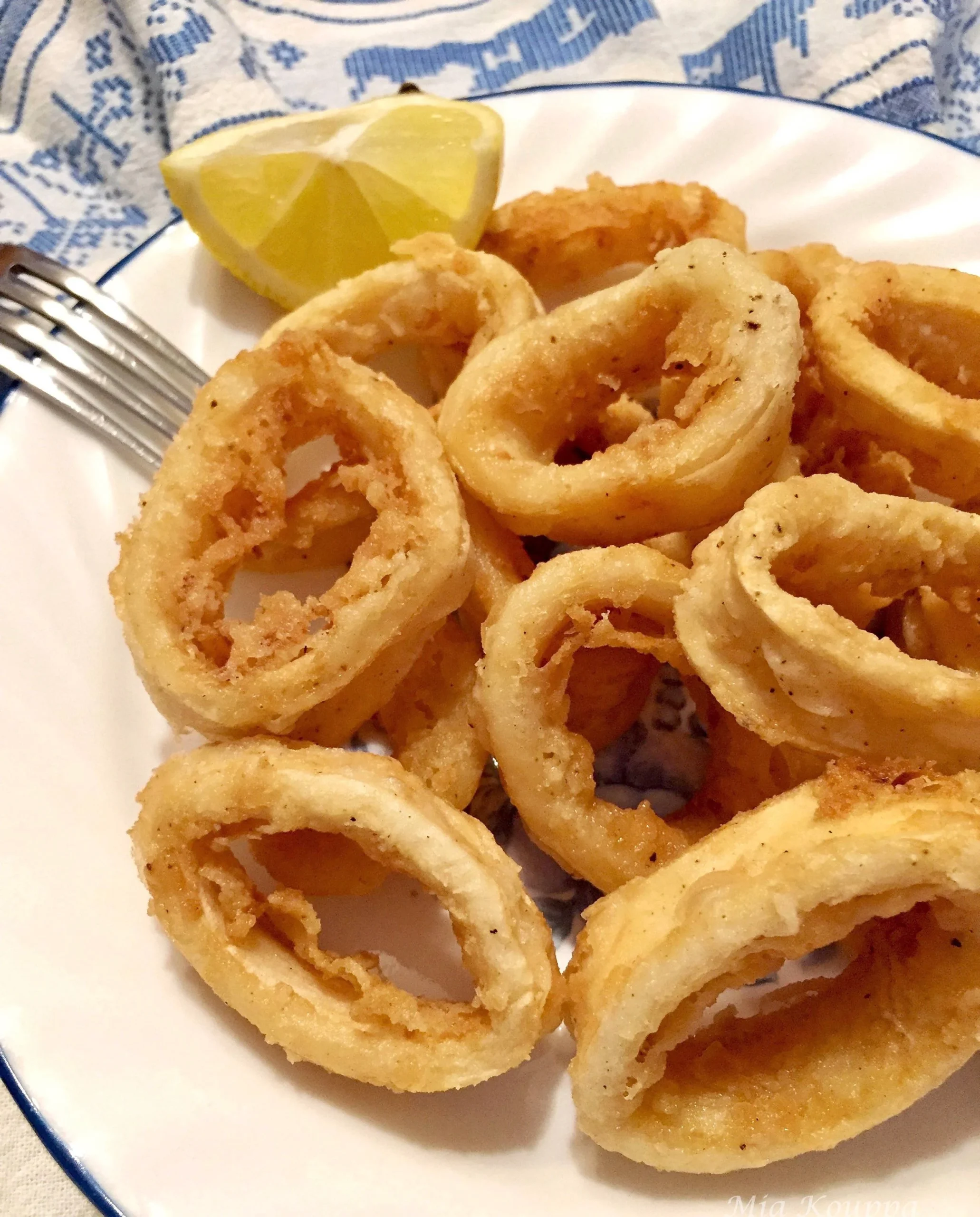 Fried calamari