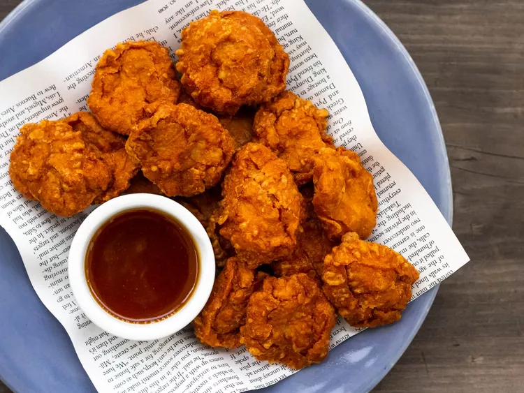 Homemade Chicken Nuggets With Sweet Sour Sauce Recipe