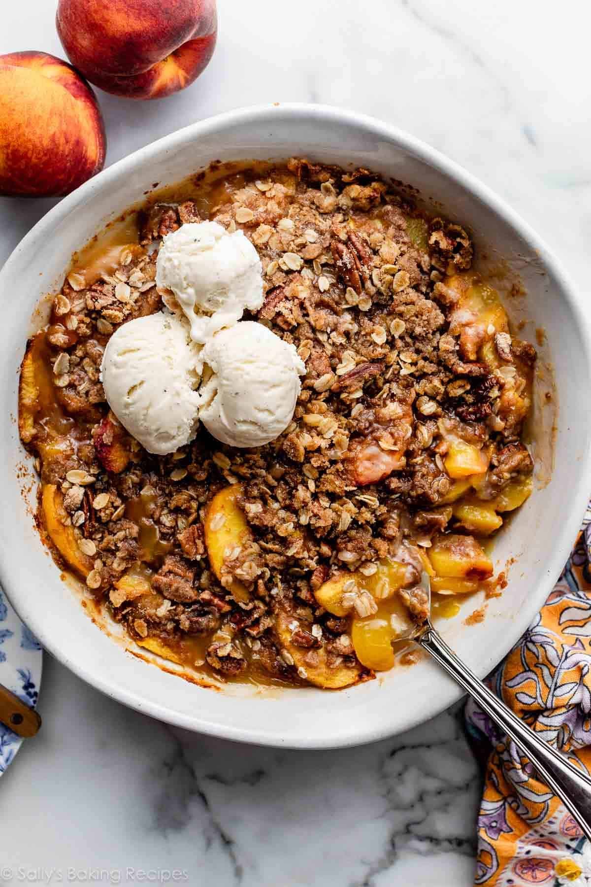 Perfect Peach Crisp